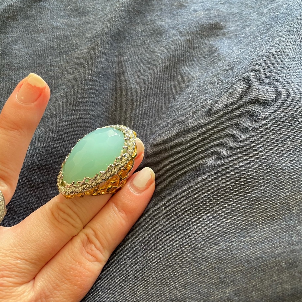 Alexis Bittar cocktail ring size 7